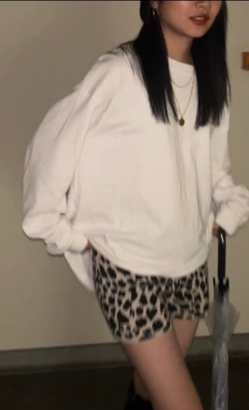 ニットショートパンツ